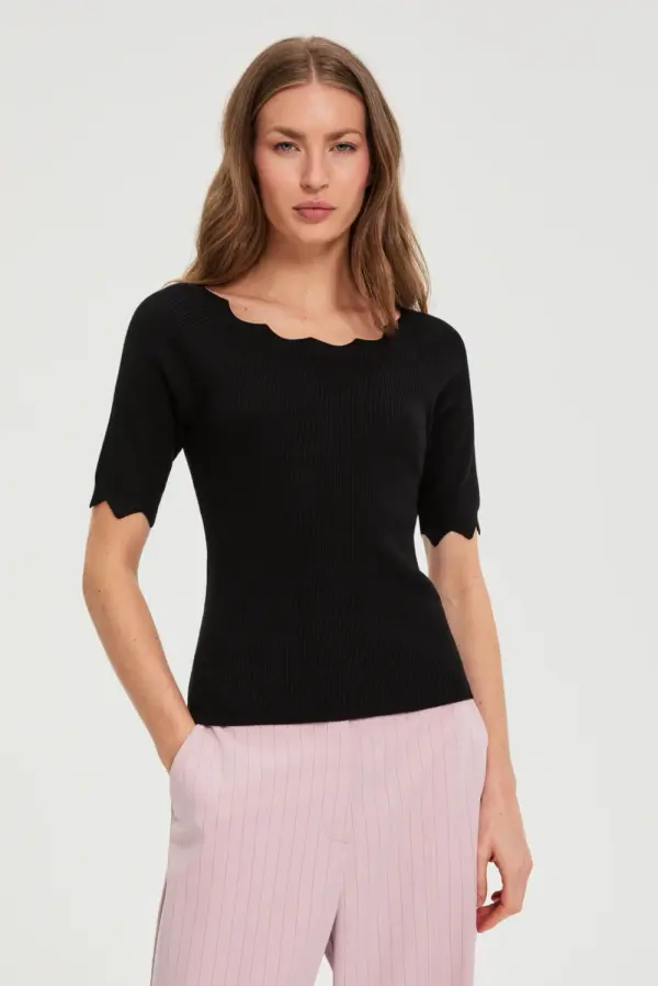 Marisse Ženski pulover Marisse črne barve