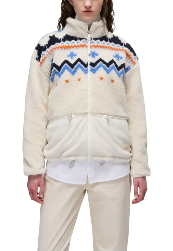 Napapijri Ženski pulover Napapijri z geometrijskim vzorcem