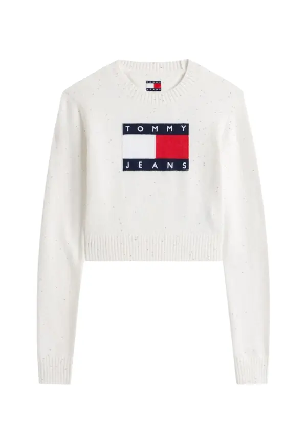 Tommy Hilfiger Jeans Ženski pulover Tommy Hilfiger