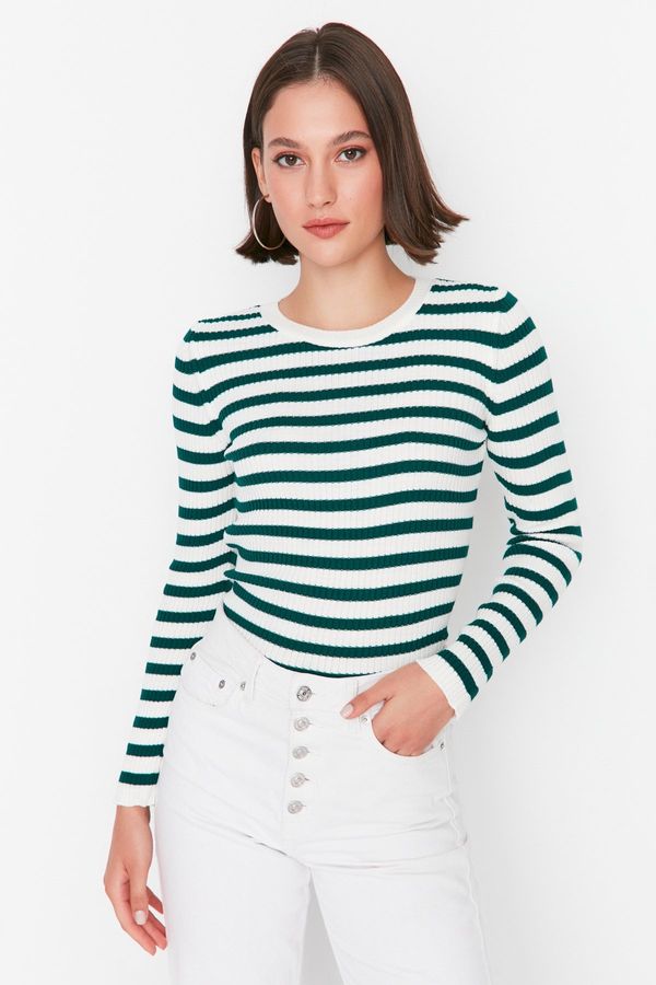 Trendyol Ženski pulover Trendyol Striped