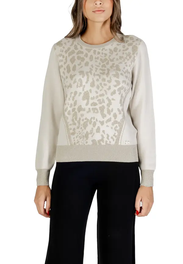 Liu Jo Ženski pulover z leopardjim vzorcem Liu Jo