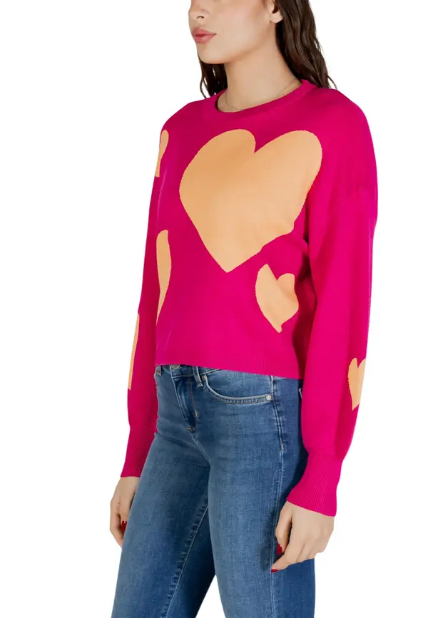 Only Ženski pulover z motivom srca