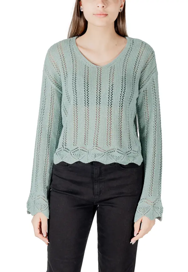 Only Ženski pulover z V-izrezom