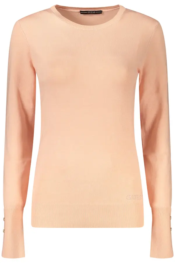 GUESS JEANS Ženski roza pulover GUESS JEANS