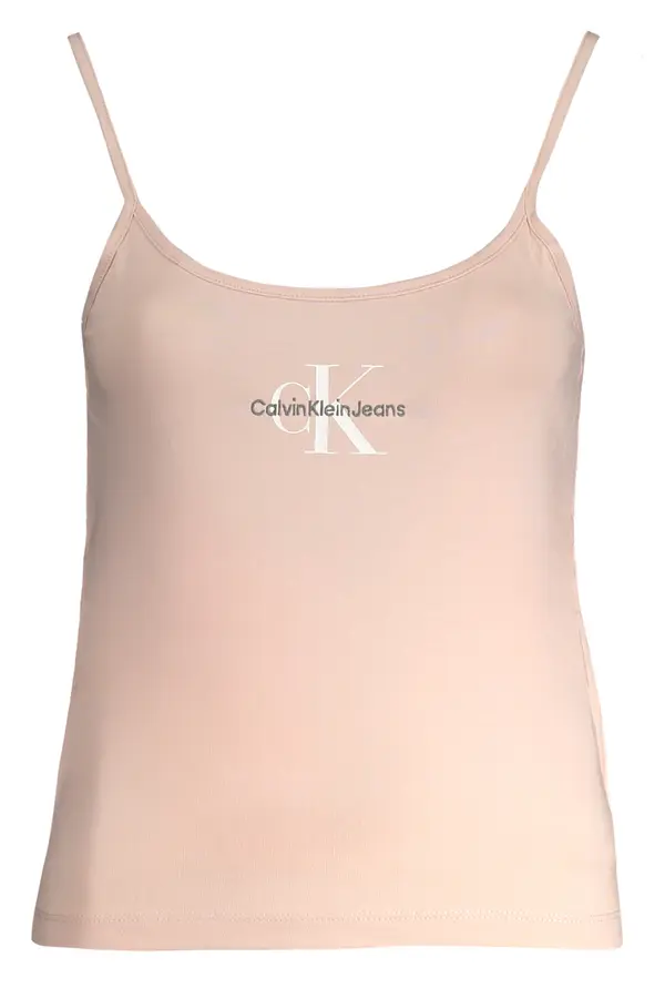 Calvin Klein Ženski roza top brez rokavov Calvin Klein