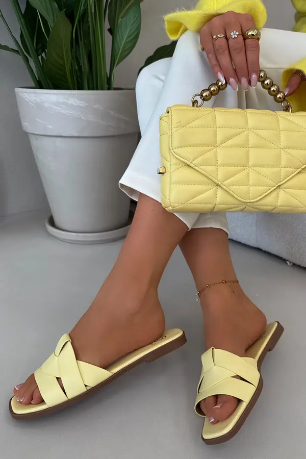 Boto Ženski rumeni copati Marissae