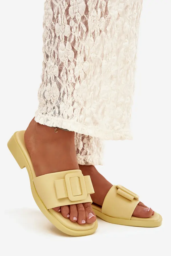 Boto Ženski rumeni japonki z zaponko