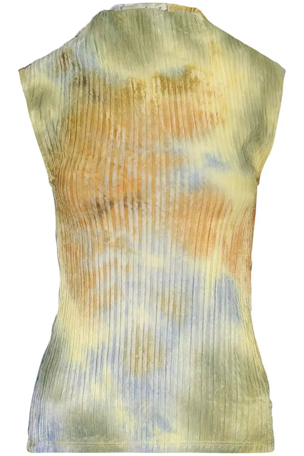 DESIGUAL Ženski rumeni top Desigual