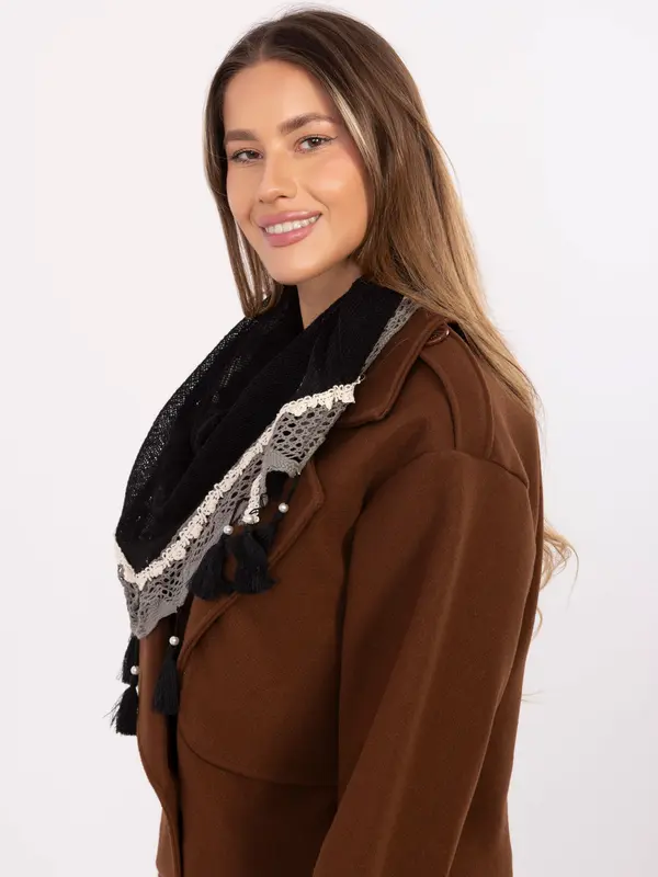 Factory Price Ženski šal s čipko in resicami