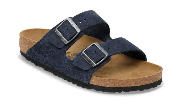 Birkenstock Ženski sandali Birkenstock Arizona modre barve