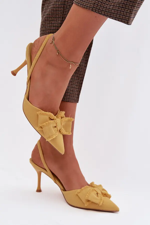 Boto Ženski sandali s peto in trakom Hestia