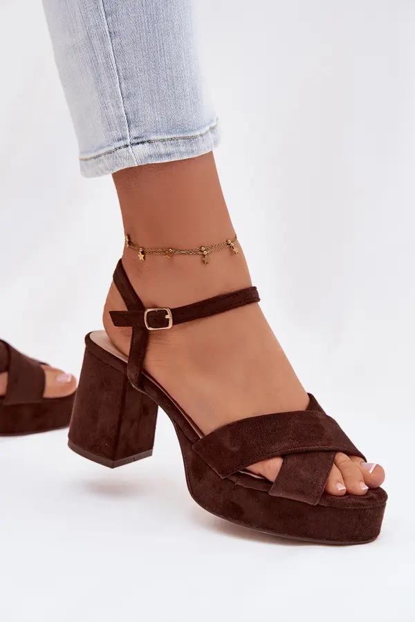 Boto Ženski sandali s peto Janelia