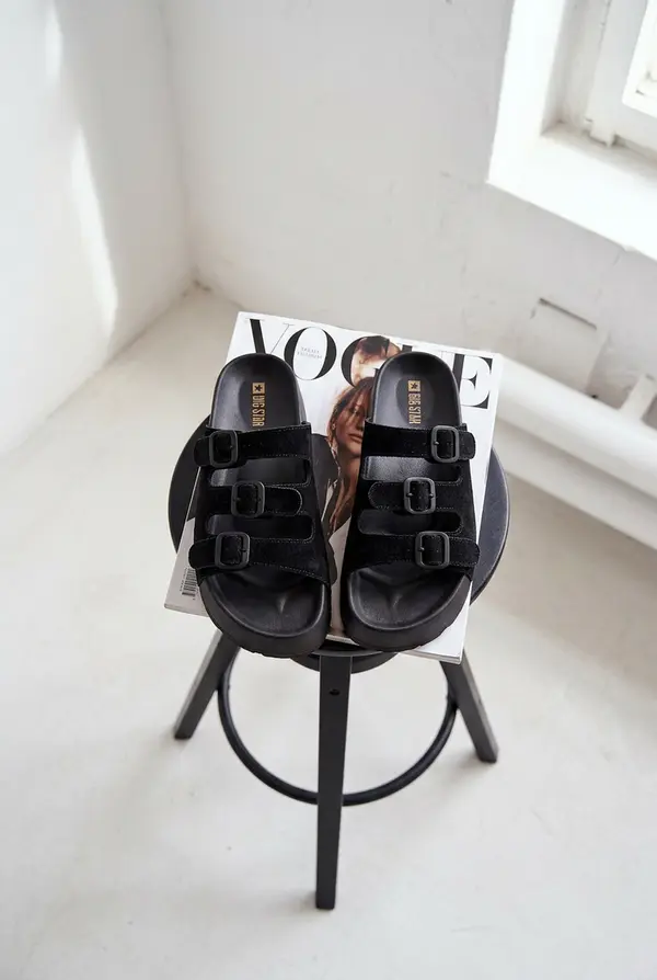 BIG STAR SHOES Ženski sandali s platformo in paščki Big Star