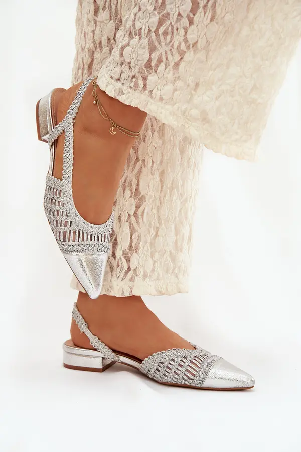 Boto Ženski sandali s pletenjem Nivorra