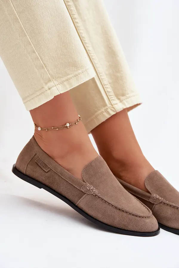 BIG STAR SHOES Ženski semiš mokasini BIG STAR