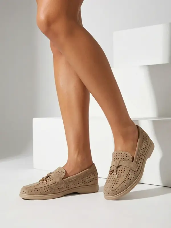 Resti Ženski semiš mokasini Resti Befiolle