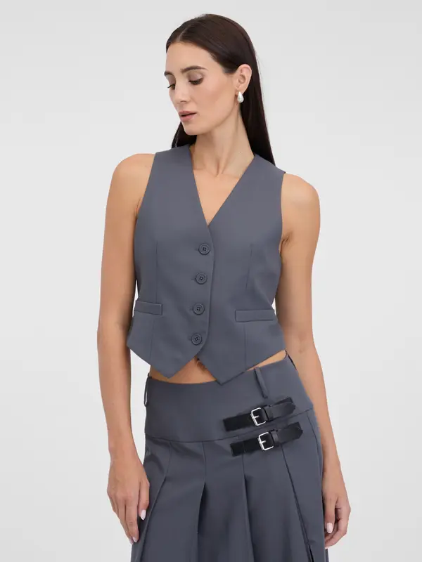 Orsay Ženski sivi telovnik ORSAY