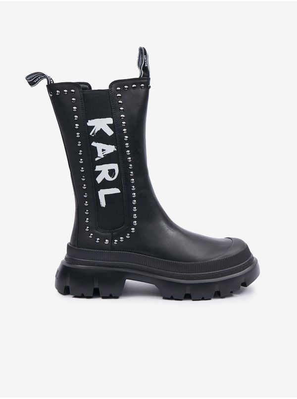 Karl Lagerfeld Ženski škornji Karl Lagerfeld