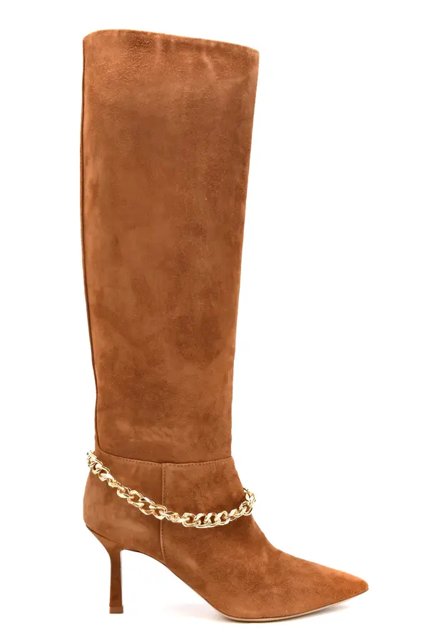 Ninalilou Ženski škornji s peto Ninalilou