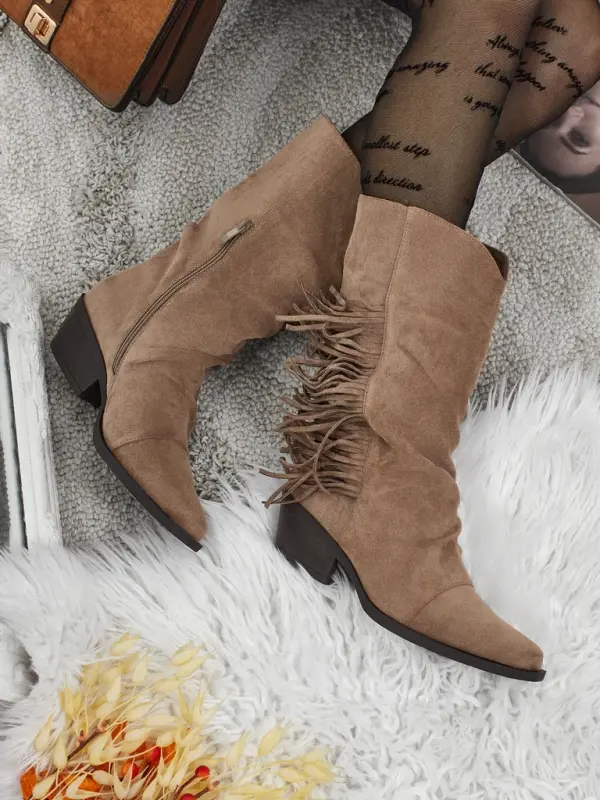 Resti Ženski škornji s peto Selva