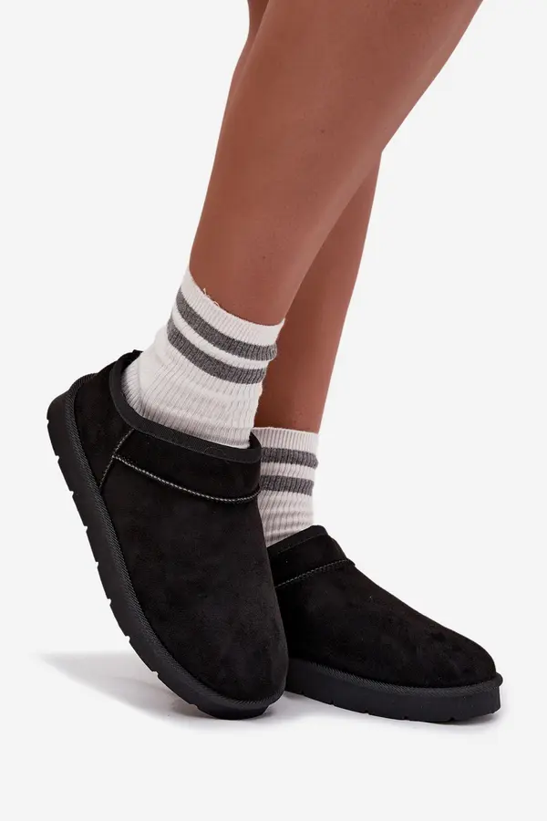 Boto Ženski snežni škornji Serenne črne barve