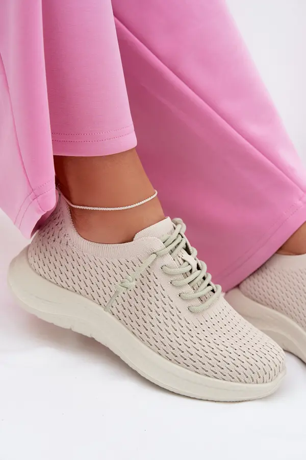 EVENTO Ženski športni čevlji bež Carmivelle