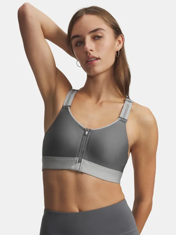 Under Armour Ženski športni modrček Under Armour UA Infinity High Zip 2.0
