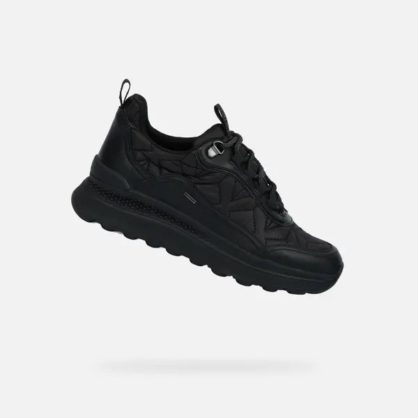 GEOX Ženski superge Geox Spherica Actif X2 v črni barvi