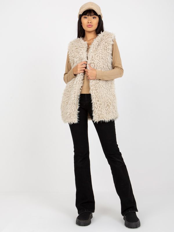 Fashionhunters Ženski telovnik Fashionhunters Furry