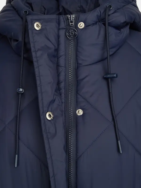 Orsay Ženski temno moder prešit plašč ORSAY