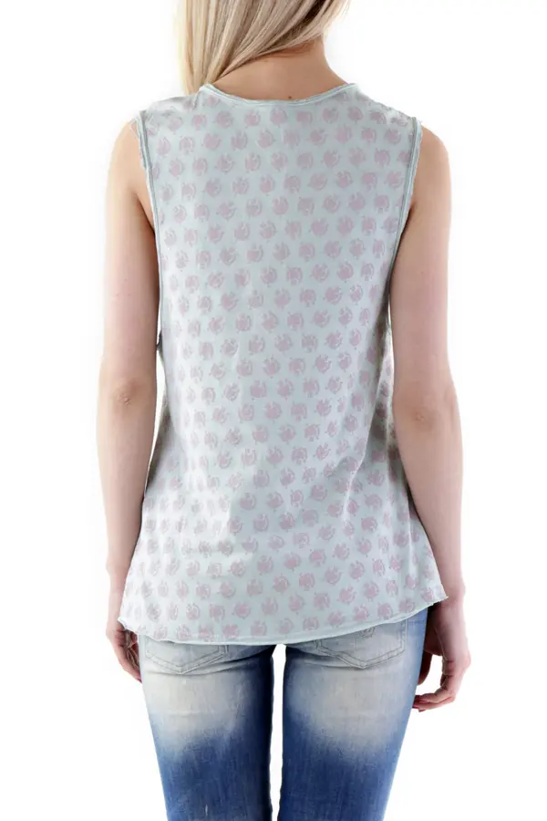 525 Ženski top brez rokavov