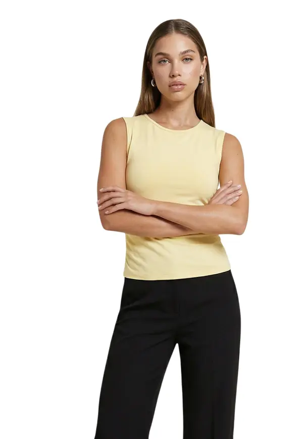 Only Ženski top brez rokavov