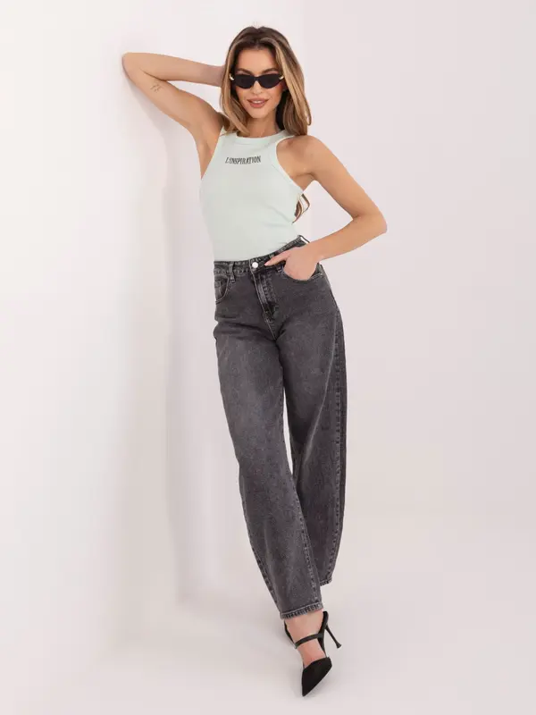 Sublevel Ženski top brez rokavov Sublevel mint