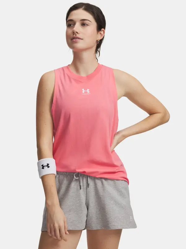 Under Armour Ženski top brez rokavov Under Armour UA Rival Muscle Tank