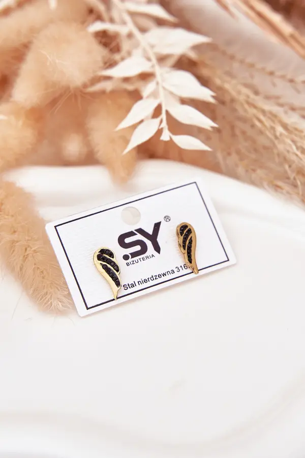 Boto Ženski uhani Boto zlata krila