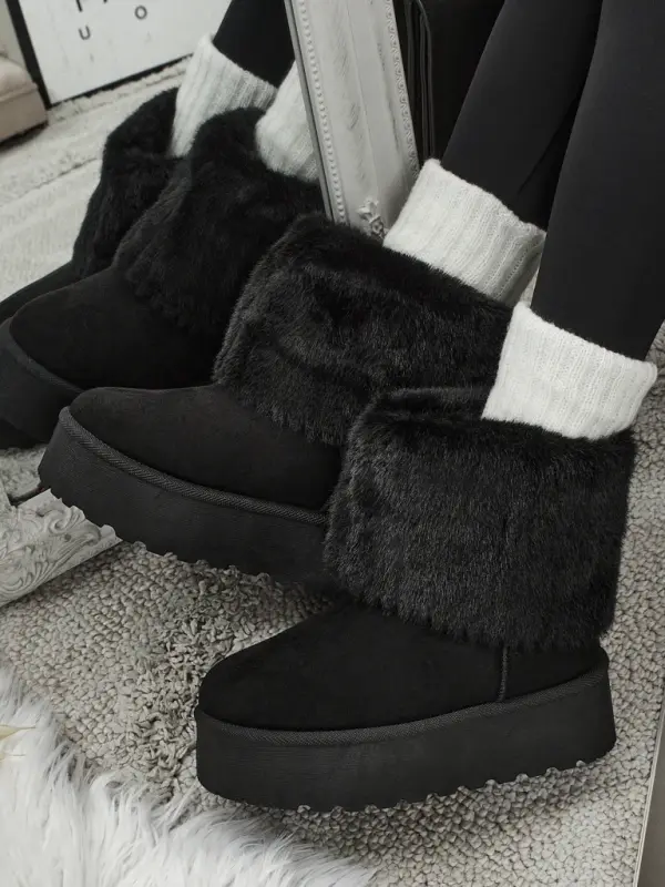 Resti Ženski zimski škornji Resti s krznom Irelle