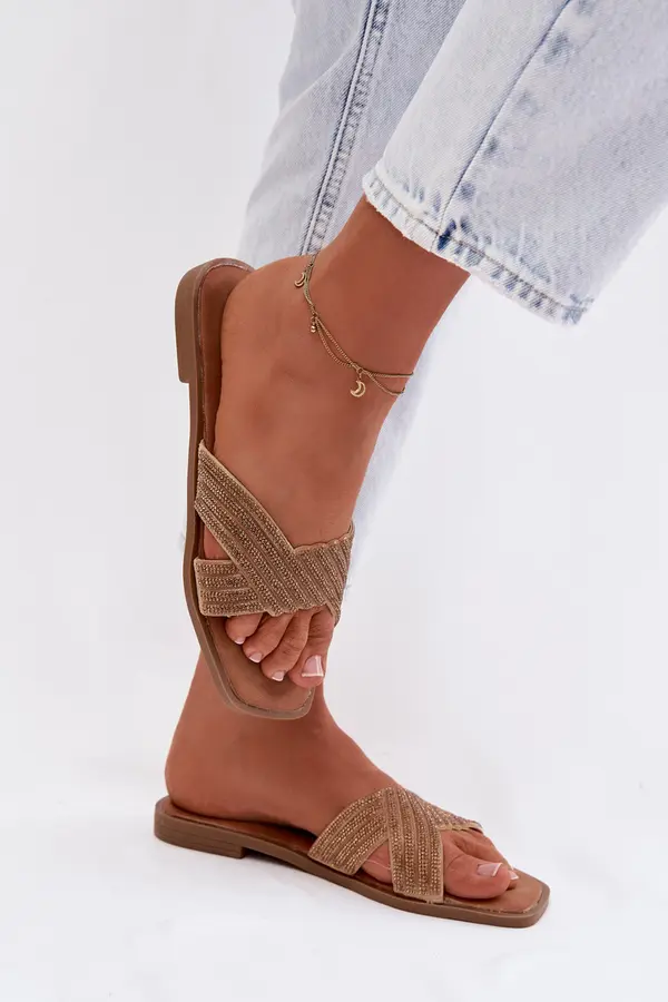 Boto Ženski zlati copati Boto Zinnia