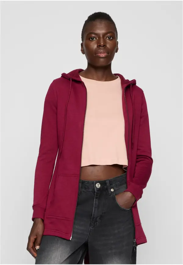 Urban Classics Ženski znoj Parka Burgundija