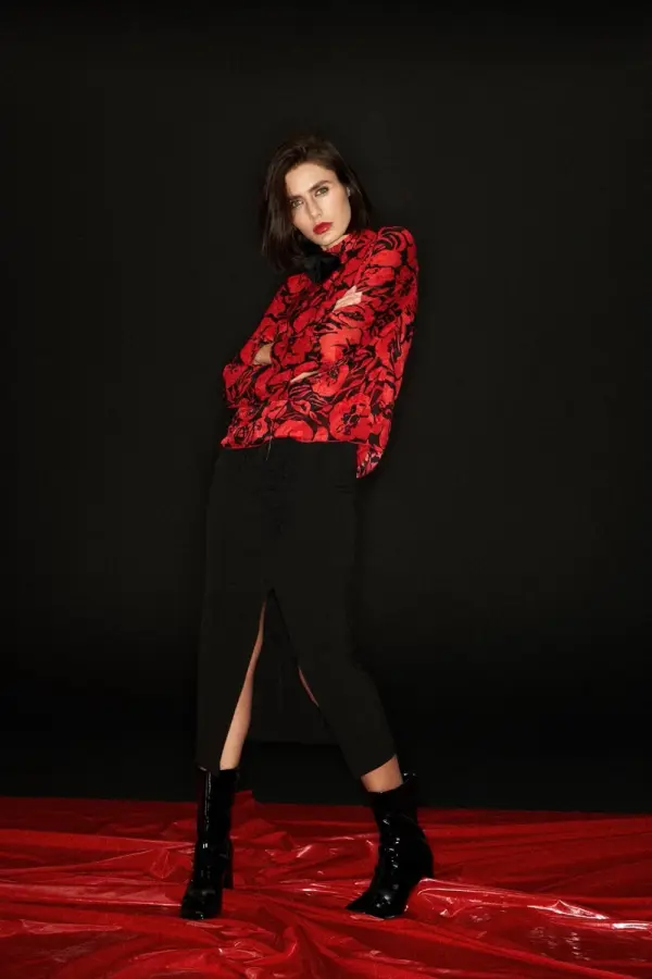 Marisse Žensko krilo Marisse Z-Sc-4512 črne barve