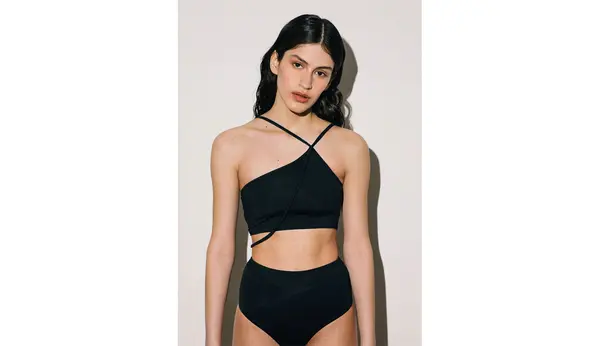 Norba Clothing Zgornji del kopalk Norba Lagoon črne barve