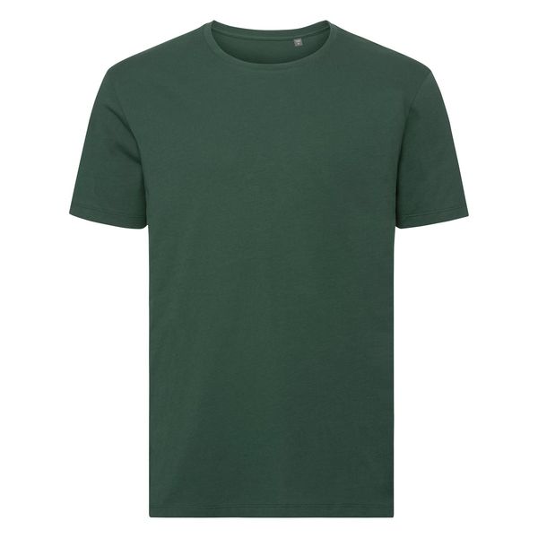RUSSELL Zielona koszulka męska Pure Organic Russell