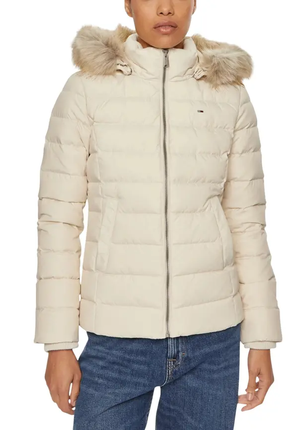 Tommy Hilfiger Jeans Zimska jakna Tommy Hilfiger s kapuco