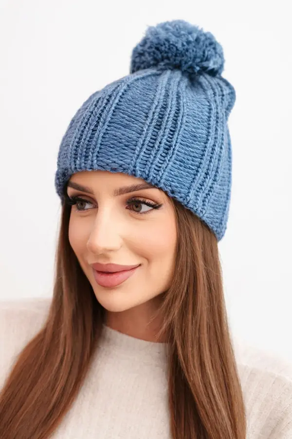 Kesi Zimska kapa Kesi s flisom Idalia K284 denim