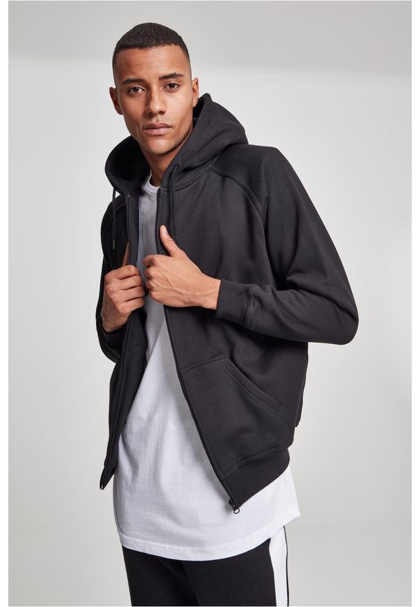 Urban Classics Zip-up hoodie black