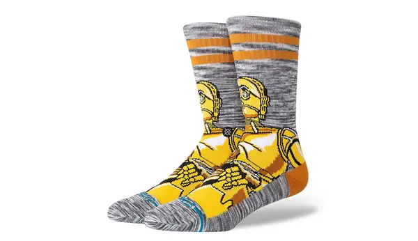 Stance Zlate nogavice Stance C3PO Crew
