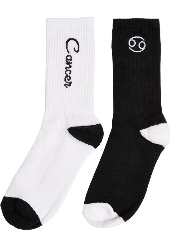 MT Accessoires Zodiac Socks 2-Pack Black/White Cranch