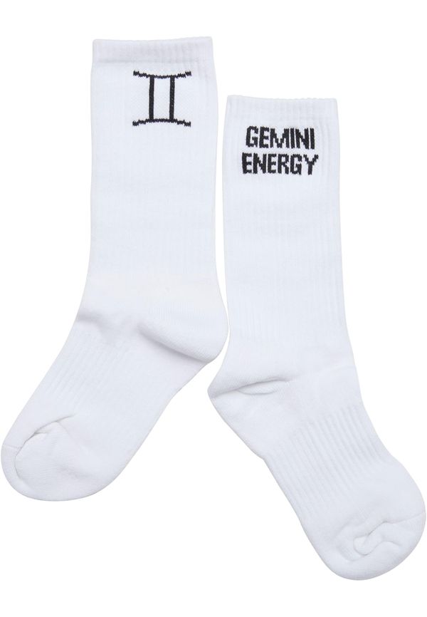 DEF Zodiac socks Gemini white