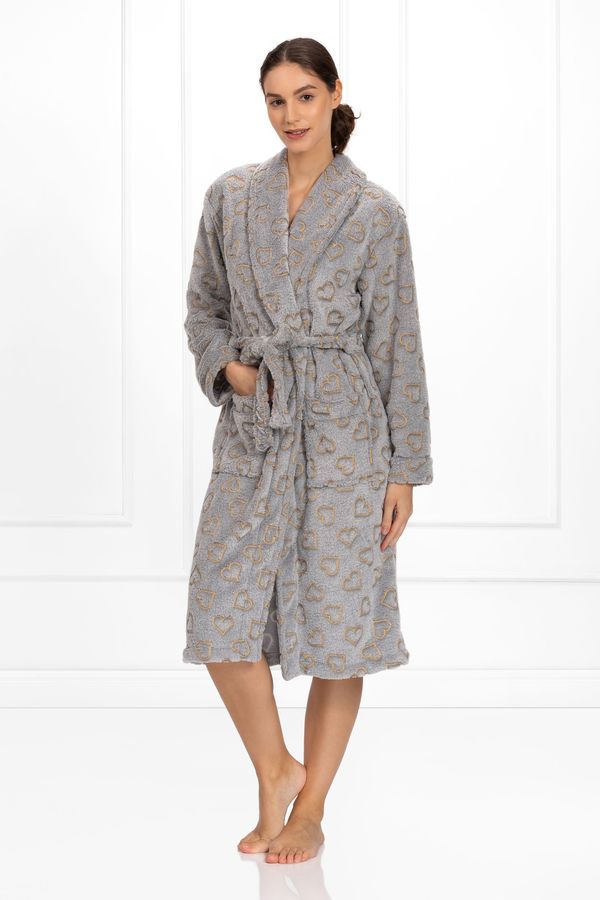 Momenti Per Me Zoe Grey Robe Grey