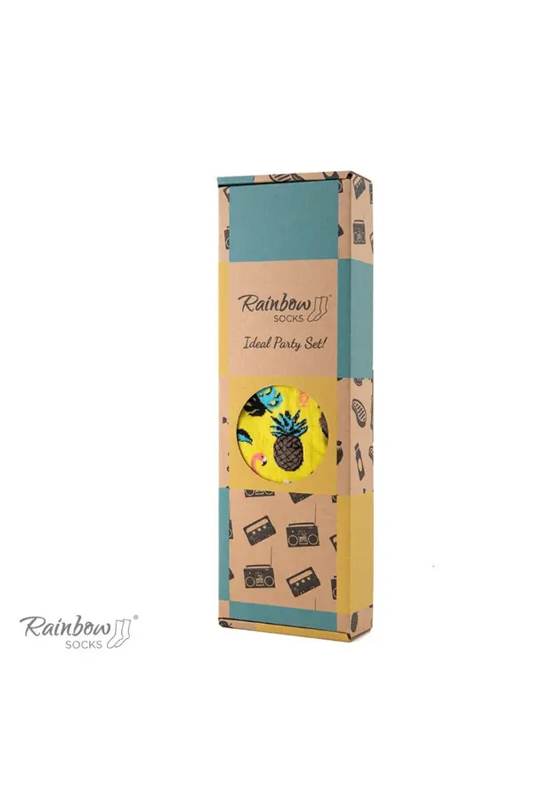 ZOOKSY/RAINBOW SOCKS ZOOKSY/RAINBOW SOCKS Sock Set PARTY BOX 3 Pairs Rainbow Socks