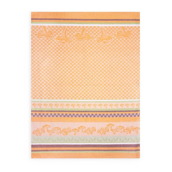 Zwoltex Zwoltex Unisex's Dish Towel Kurki Orange/Pattern